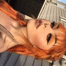 Arctic Fox Hair Color Cosmic Sunshine And Sunset Orange Arctic Fox Hair Color Hair Color Orange Orange Ombre Hair