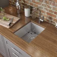 You are at the right place! 14 Inch Undermount 16 Gauge Zero Raduis Bar Prep Kitchen Sink Stainless Steel Single Bowl Ruvati Usa