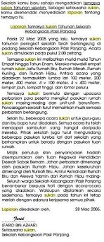 Tidak lama kemudian,guru besar menyampaikan ucapan. Contoh Karangan Surat Rasmi Sekolah Menengah Hirup Z