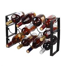 Browse our many styles of metal wine rack displays including modern metal wine racks by vintageview. Gear Countertop Metal Wine Rack Tabletop Wine Display Shelf Wine Bottle Holder For Wine Storage Can Put 12 Bottle Walmart Com Walmart Com