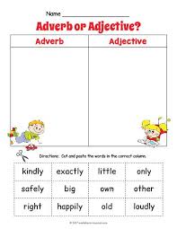 Free Printable Adjective Adverb Sort Worksheet 2 Adverbs Worksheet Adjective Worksheet Adjectives