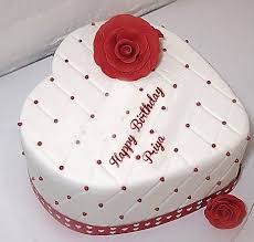 Birthday Cake Images With Name Priya Priya S Happy Birthday Cake Design Heart Shaped Birthday Cake Happy Birthday Cakes Cake Decorating Kits