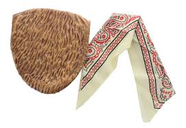 The Big Lebowski Walter PVC Wig and Bandana Adult Costume Kit