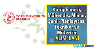 Şu anda denizli'de ikamet etmiyorum ancak iş imkanları doğrultusunda kısa sürede yerleşebilirim. Kultur Ve Turizm Bakanligi Kutuphaneci Muhendis Mimar Sehir Planlayicisi Tekniker Mutercim Alim Ilani