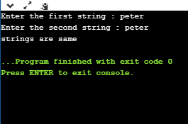Typedef struct{ char title[ ; C Program To Compare The Two Strings Javatpoint