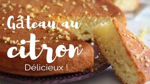 Gateau Au Citron Sans Beurre Youtube Gateau Au Citron Gateaux Et Desserts Gateau