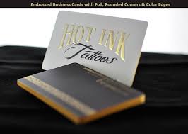 Tips for embossed gloss business cards. Embossed Business Cards Toronto Mississauga Oakville Canada Raised Letter Business Cards Print Den