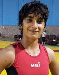 At 26 years old, vinesh phogat height is 1.59 m and weight 56 kg. Vinesh Phogat Height Weight Size Body Measurements Biography Wiki Age