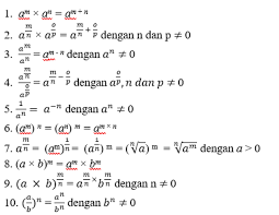 Pengertian perpangkatan atau eksponen perpangkatan adalah operasi matematika untuk perkalian berulang suatu bilangan sebanyak pangkatnya. Perpangkatan Dan Bentuk Akar Tambah Pinter