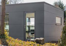 Ein flachdach ist in der höhe und auch in der breite platzsparend ein flachdach gartenhaus wirkt modern Gartenhaus Modern Mikrohaus Mit Isolation Gartana