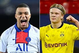 Kylian mbappé with france at the 2018 fifa world cup finalpersonal information:full name kylian mbappé lottindate of birth 20 december 1998 (age 19). Kylian Mbappe Psg Erling Haaland Borussia Dortmund La Course Aux Records En Ligue Des Champions L Equipe