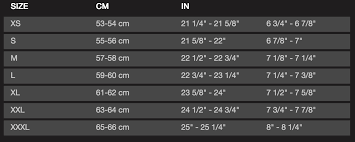 fox transition helmet size chart tripodmarket com