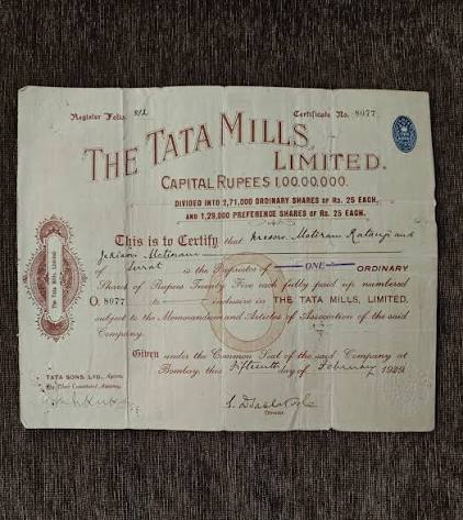 Textile Mills of Bombay--Parsees & Cowasji Nanabhoy Davar