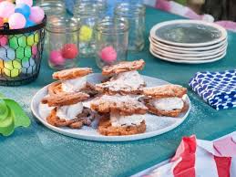 Trisha yearwood's snickerdoodle cookies | rachael ray show. Funnel Cake Ice Cream Sandwiches Recipe Funnel Cake Food Network Recipes Ice Cream Sandwiches Recipe