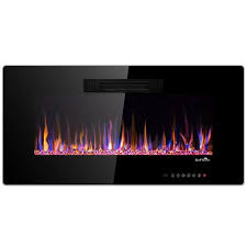 When you want to introduce the cozy warmth and visual appeal of an electric fireplace to an area in your home, there's a variety of styles available. 36 Recessed Electric Fireplace In Wall Wall Mounted Electric Heater Walmart Canada