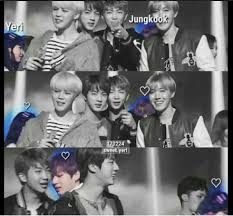 All moment when jungkook see yeri for lizkook shipper please respect to my jungri i'm respect for lizkook so lizkook shipper please respect too and haters go to the hell. Bts Jungkook And Red Velvet S Yeri Posts Facebook