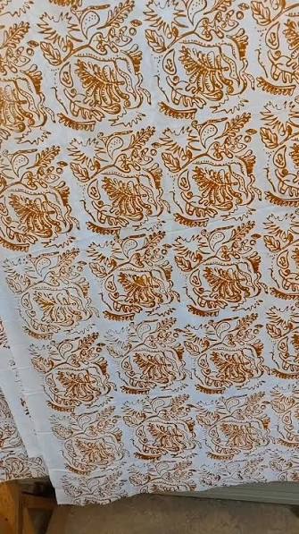 Hasil Kain Batik Beraroma Kopi Alami