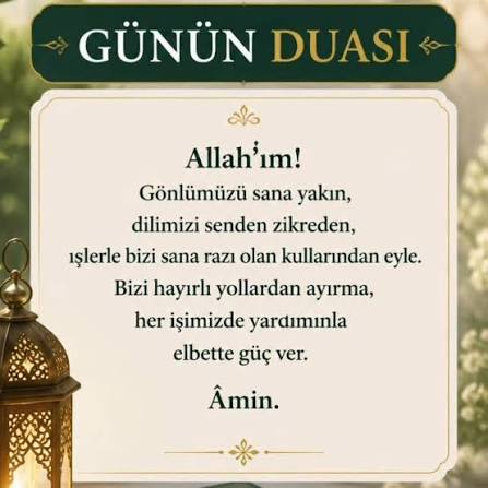 G�n�n Duas� - 04.09.2026