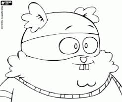 Hier ist ein ausmalbild von zwei süßen, kuscheligen meerschweinchen, die zusammen auf ihren lieblingskissen und ihrer lieblingsdecke sitzen und es. Ausmalbilder Das Gesicht Von Bingo Ein Meerschweinchen Zum Ausdrucken