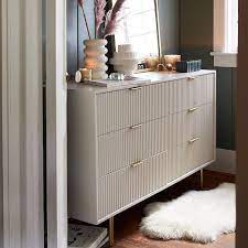 Quinn 6-drawer Dresser Storage Furniture Bedroom Dining Room Storage Furniture Dresser Decor