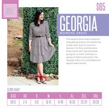 Lularoe Georgia Dress Size Chart Www Bedowntowndaytona Com