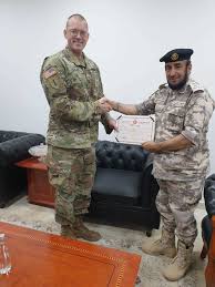 The state of qatar is a sovereign arab emirate located in southwest asia on the qatari peninsula protruding from the northeasterly coast of the much larger arabian peninsula. W Va Guardsman Graduates Arabic Course In Qatar Article The United States Army