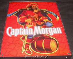 Captain Morgan Light Up Bar Sign Plastic Man Cave Light Up Bar Sign Bar Signs Captain Morgan