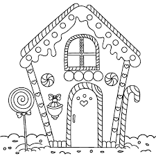 Set off fireworks to wish amer. Gingerbread House Coloring Pages 100 Pictures Free Printable