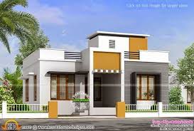 850 Sq Ft Flat Roof One Floor Home Flat Roof House Single Floor House Design Kerala House Design