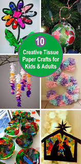 I like to use it for creative gift wrapping, handmade cards or invitations, or even home décor pieces. Creative Tissue Paper Crafts For Kids And Adults