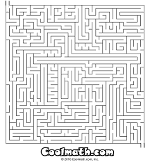 Black And White Coolmath Maze Mazes For Kids At Cool Math Games Free Online Mazes To Print Out
