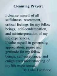 Everyone Needs A Good Spiritual Cleansing At Least Once Or Preferably Twice A Year You Can Find More Ways Of Cleansing And Cleansing Prayer Words Affirmations