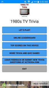 Read on for some hilarious trivia questions that will make your brain and your funny bone work overtime. 1980 S Tv Trivia For Android Apk Download