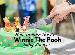 Tie one, large helium balloon to each of his. How To Plan The Best Winnie The Pooh Baby Shower