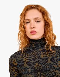 Ulla Johnson Aurelia Turtleneck in Onyx