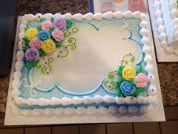 Elegant Birthday Sheet Cake Designs Image Result For Rectangle Elegant Sheet Cake With Rainbow Polka Dot Birthday Sheet Cakes Cake Decorating Cake