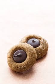 Gingerbread Thumbprint Cookies Love And Olive Oil Recipe Thumbprint Cookies Gingerbread Recipe Chocolate Thumbprint Cookies