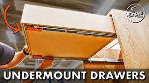 How To Make Easy Diy Drawers W Blum Undermount Slides Home Bar Pt 2 Youtube