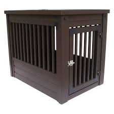 New Bed Side Table Dog Crate Need Two Now Since We Re Bringing A Second Rescue Into The Family Dog Crate Table Wooden Dog Crate Dog Crate