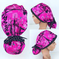 Bouffant Scrub Hats Surgical Scrub Caps Surgical Scrub Hat Etsy Scrub Hats Hats For Women Surgical Scrub Hats