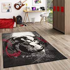 Eur 24,09 bis eur 142,89. Teppich Trendline Drachen Schwarz Rot