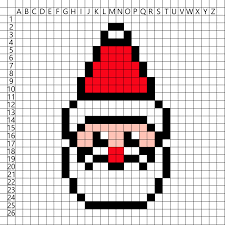 7aa09315_2.png | point de croix, perle a repasser… read more pixel art noel polaire : 2
