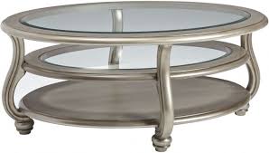 Great savings & free delivery / collection on many items. Coralayne Silver Oval Cocktail Table From Ashley T820 0 Coleman Furniture