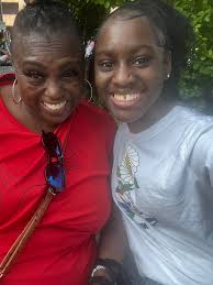 Granddaughter's first day of jr. high school