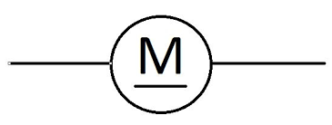 „a line (ladder) diagram is a diagram that shows the logic of an electrical circuit or system using standard symbols. Unknown Symbol On Schematic Circle With M Underlined Electrical Engineering Stack Exchange