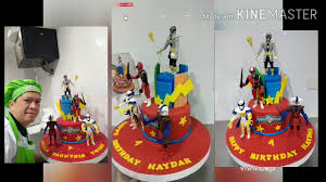 Power ranger uniform svg file cutting template set. How To Make Power Rangers 3d Characters Cake Topper Birthday Cake Youtube