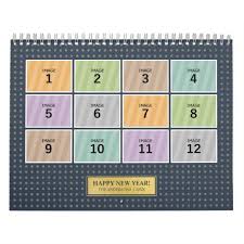 Photo Calendar Template 2021 Custom Family Picture Zazzle Com Calendar Template Custom Calendar Photo Calendar