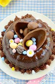 Easter Chocolate Cake Recipe With Images Chocolate Easter Cake Easter Cakes
