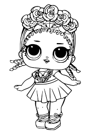 Coloring Pages Lol Dolls Lol Surprise Doll Coloring Sheets Coconut Q T Livi 6th Birthday Page Unicorn Coloring Pages Cartoon Coloring Pages Cute Coloring Pages