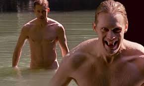 Skarsgård studied the work of actors max schreck and bela lugosi and the film nosferatu to inspire his portrayal. True Blood Star Alexander Skarsgard Bares His Muscular Body In Racy Scenes Daily Mail Online